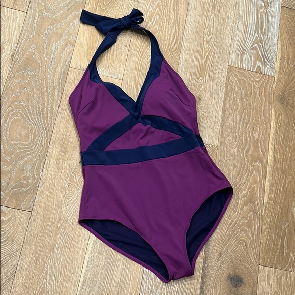 Boden Kefalonia Halter One Piece Swimsuit - Picture 2 of 14